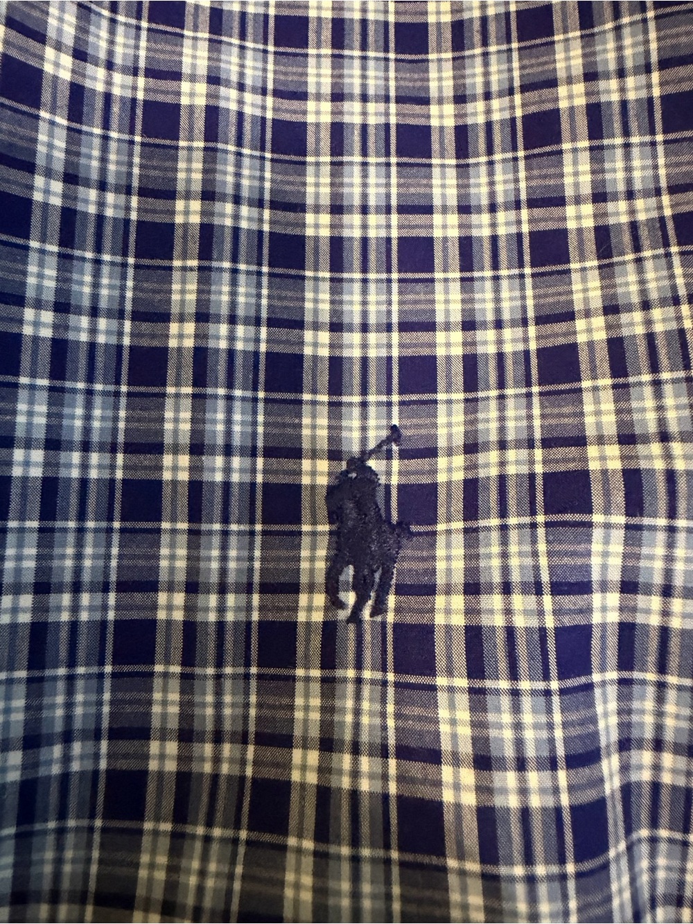 Ralph Lauren Upcycled Ruffle neck button down - Picture 4 of 6